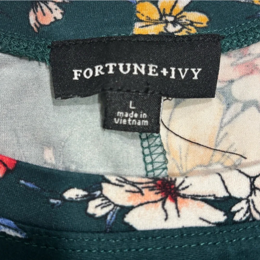 Floral Knit Tank Dress - Picture 8 of 8